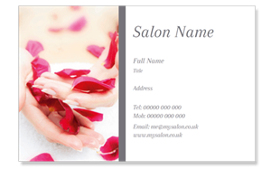 Picture of Business Card 8 (Petals)