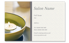 Picture of Business Card 10 (Candle)